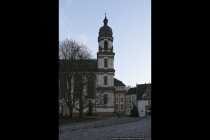 Kirchturm von der Barockkirche Kloster Schoental
