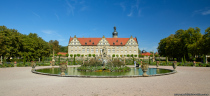 Schloss Weikersheim war ursprünglich eine Wasserburg