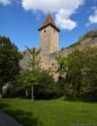 Der Turm gehört zum Burghotel, Wellness-Hotel in Rothenburg ob der Tauber in der Klostergasse