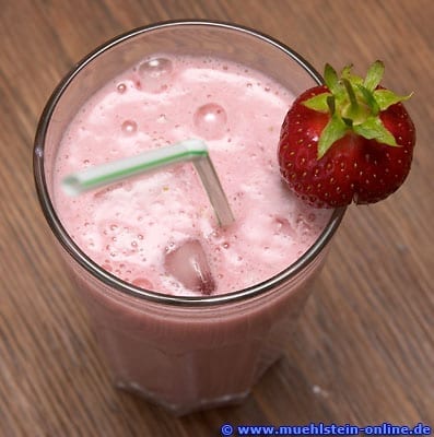 Erdbeer Milkshake