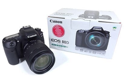Semiprofessionelle Canon EOS 80D