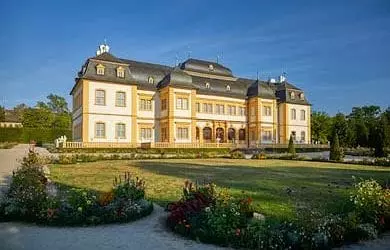 Schloss Veitshöchheim und ein Schatz der deutschen Gartenkunst digital fotografiert